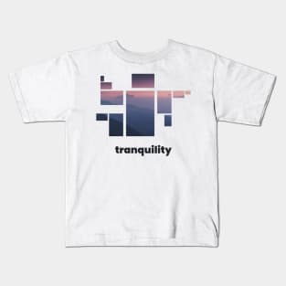 Tranquility - Mountains Kids T-Shirt